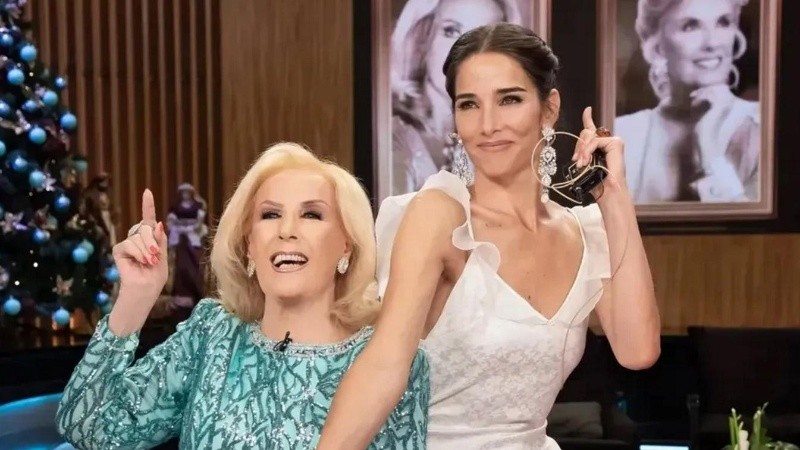 Mirtha Legrand y Juana Viale.
