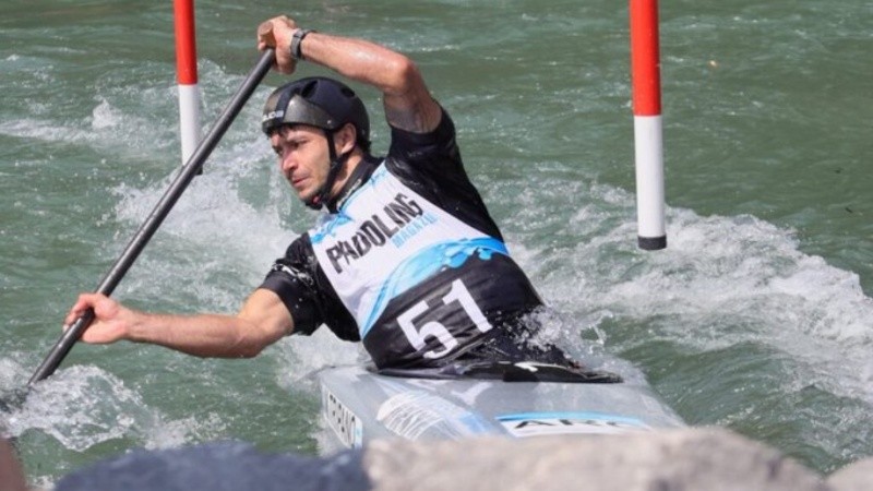 El palista había calificado como un “sueño cumplido” su campeonato juvenil de 2024