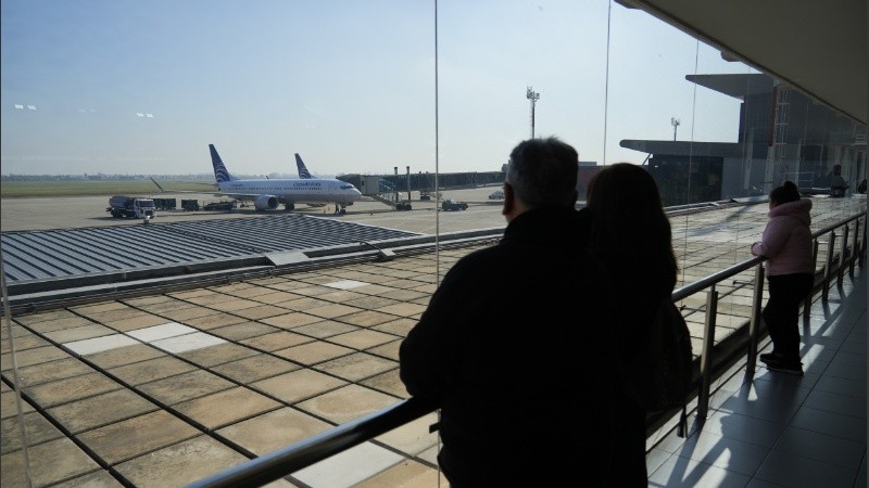 Imagen de archivo del aeropuerto de Rosario.