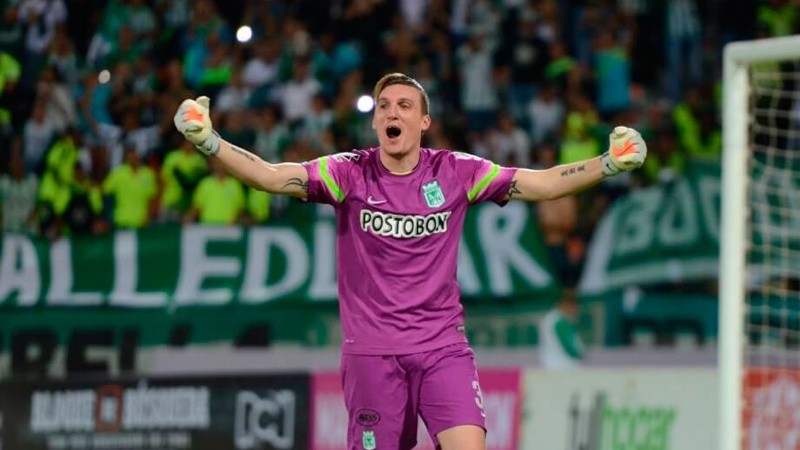 Franco Armani volvió para retirarse en Atlético Nacional.