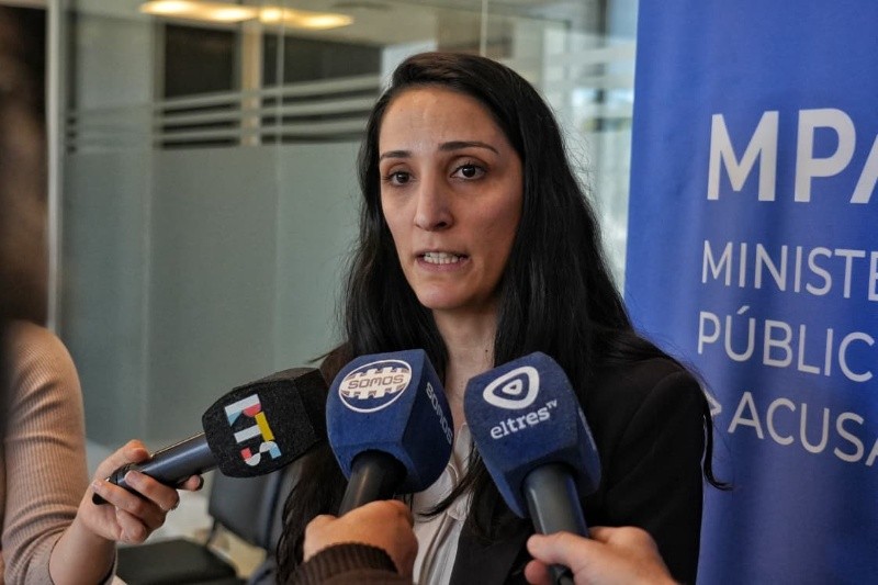 La fiscal Cerutti, a cargo de la investigación. (Foto: Alan Monzón / Rosario3)