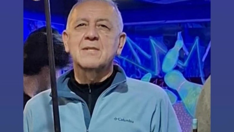 Otra foto que difundieron los familiares de Oscar Vega.