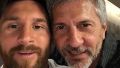 Leo Messi junto a su papá Jorge, que lo acompañó a lo largo de toda su carrera.