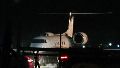 El avión que trajo a Leo Messi a Rosario (Alan Monzón/Rosario3).