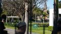 El cementerio El Prado este domingo a la mañana (Alan Monzón/Rosario3).