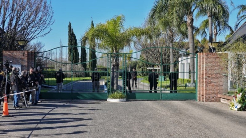 El cementerio El Prado este domingo a la mañana (Alan Monzón/Rosario3)