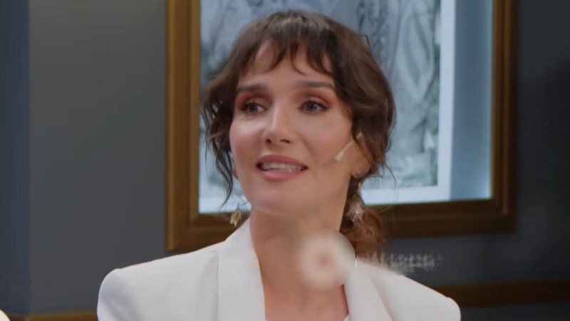 La cantante y actriz Natalia Oreiro (captura de video)