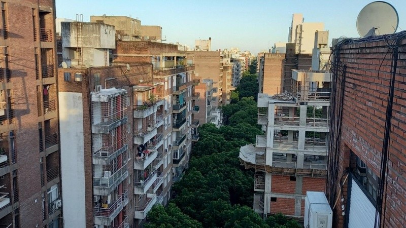 Sol y frío también este este lunes.