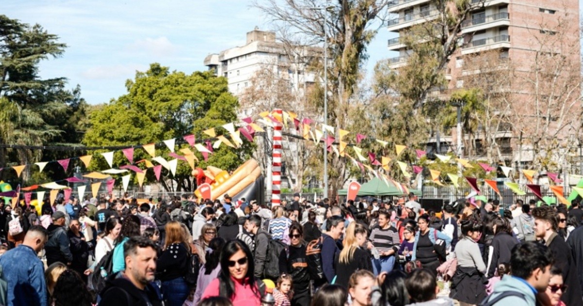 Festival ReDi en el parque Urquiza durante el Mes de las Infancias