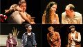 Las obras "Mujeres de ojos negros", "Las escenas secundarias", "No descansa nunca" y "El canto del cisne".