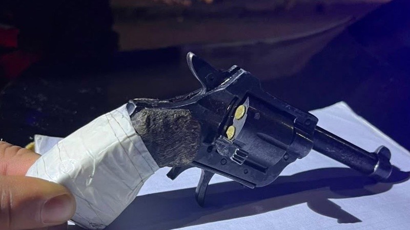 &nbsp;El arma que llevaba 