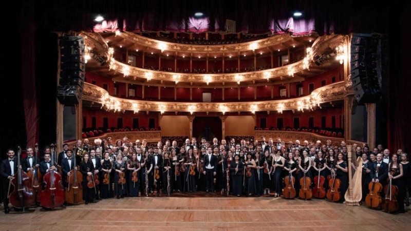 La Orquesta Sinfónica de Rosario.