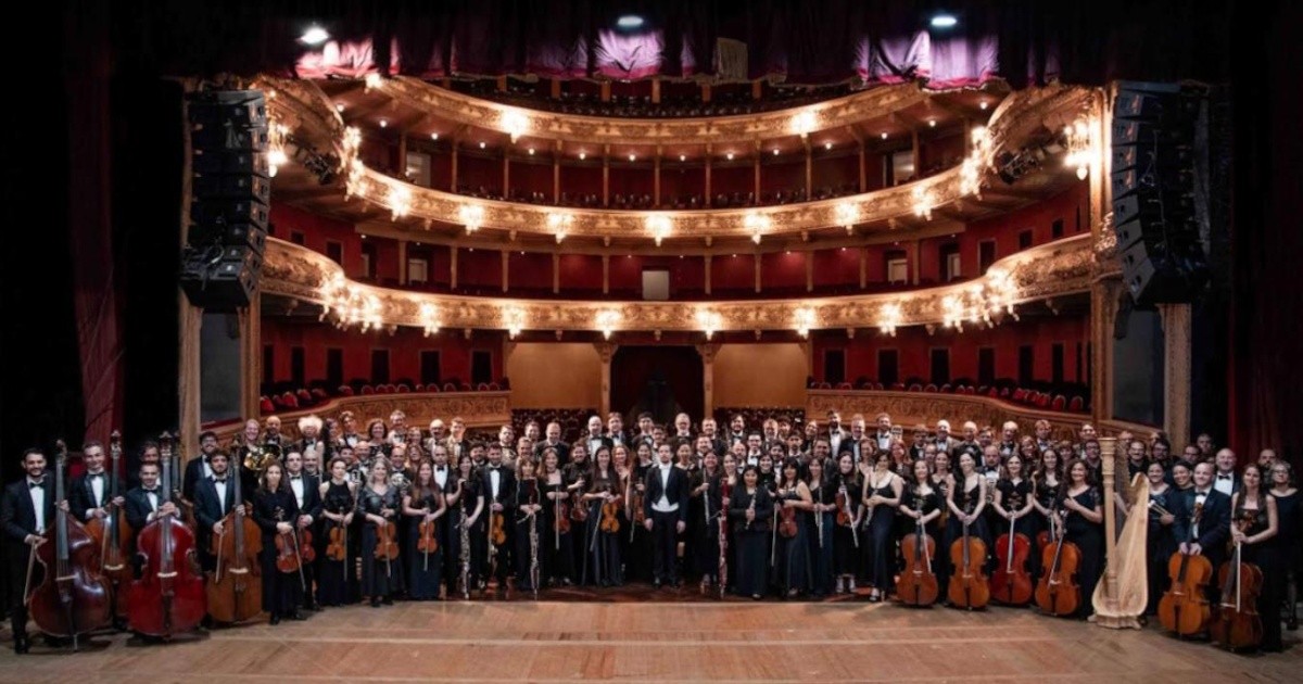 Orquesta Sinfónica Provincial de Rosario en el teatro El Círculo