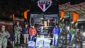 Sao Paulo tuvo que cambiar de autobús para ir al estadio.