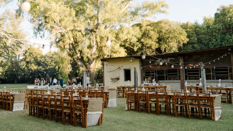 En Estancia Loma Verde también se realizan eventos sociales privados, como bodas.