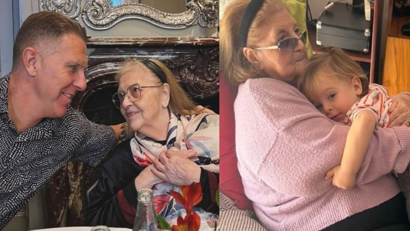 Alejandro Fantino despidió a Chita, su mamá.
