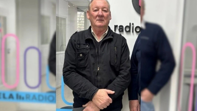 El presidente comunal de Susana, Jorge Perino.
