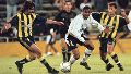 Maceratesi hizo un gol en el triunfo de Central por 3-2 ante Corinthians en el Gigante.