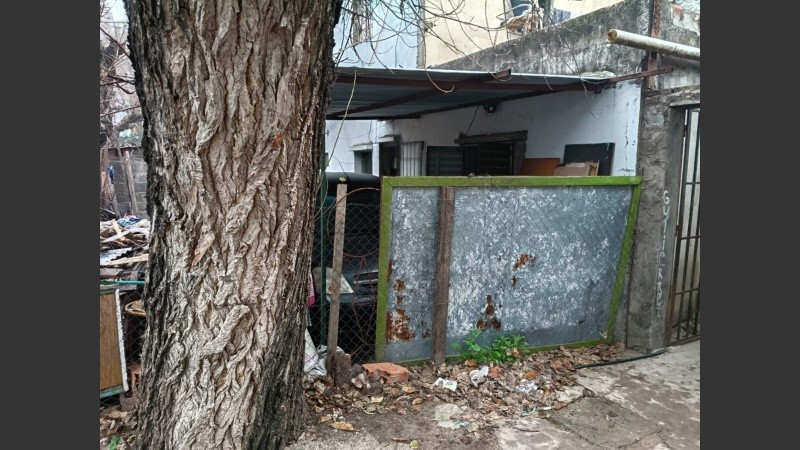 Las instalaciones impedían la circulación de otros vecinos. (Municipalidad)