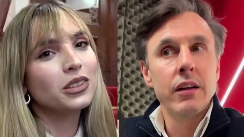 La modelo negó estar en una relación con el ex de Pampita