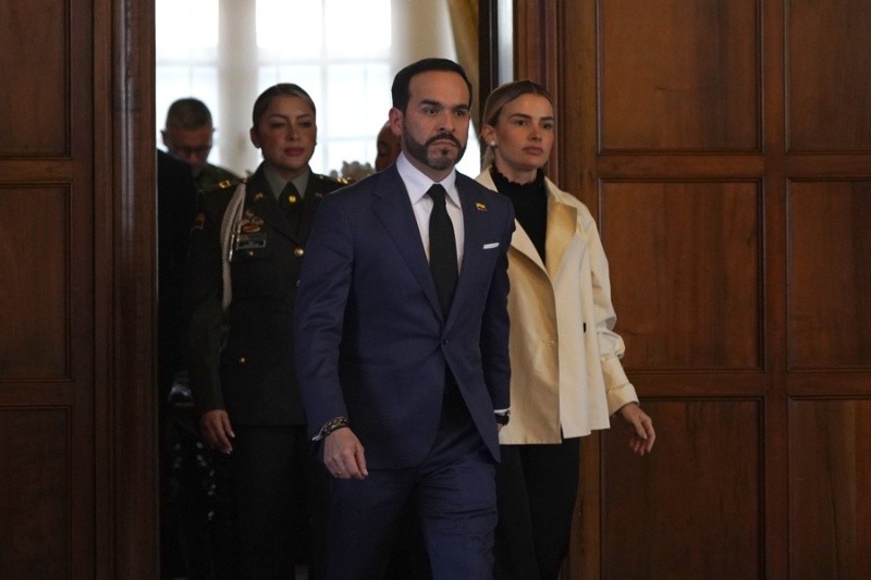 El presidente colombiano este miércoles para dar el reporte de víctimas y daños (EFE).&nbsp;