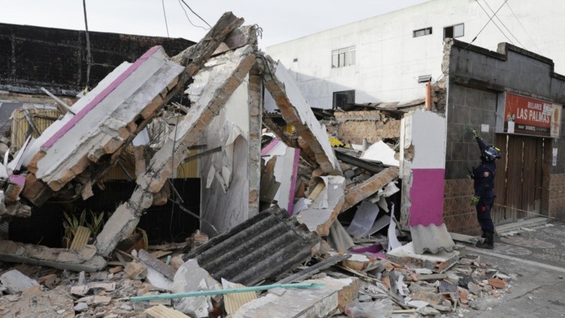 El terremoto en Colombia dejó innumerables daños (EFE).