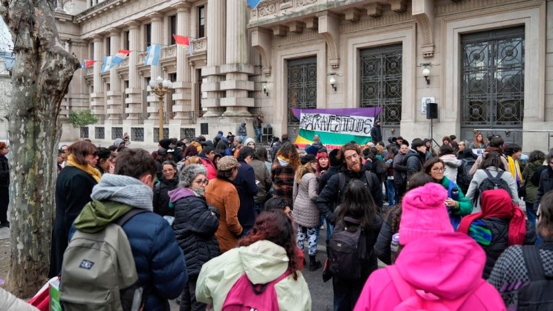Habrá otra movilizacióna  las 18 en la Plaza San Martín.