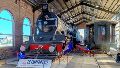 La Emperatriz y el exclusivo coche de pasajeros, listos para ser visitados. Foto: gentiliza Estación Pérez.