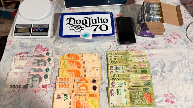 &nbsp;Elementos secuestrados en los operativos.