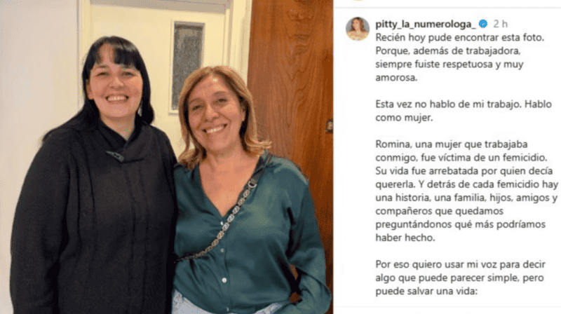 El posteo de Pitty.&nbsp;