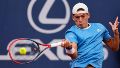 Báez metió un triunfazo ante el pupilo de Nalbandian.