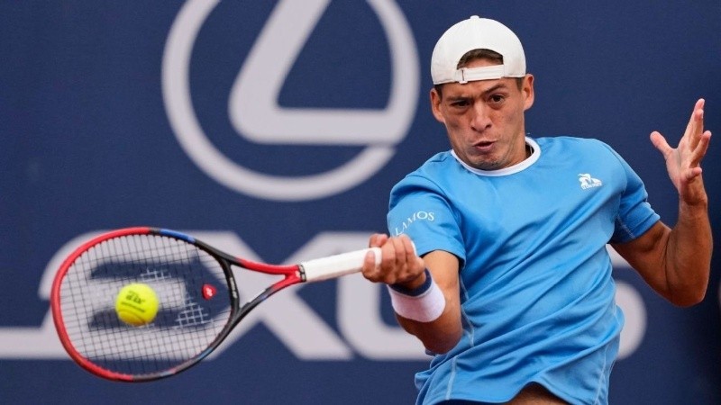 Báez metió un triunfazo ante el pupilo de Nalbandian.