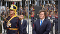 El presidente retoma su agenda pública este lunes feriado.