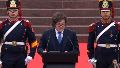 Milei formó parte del acto oficial en Buenos Aires por el paso a la inmortalidad de José de San Martín.