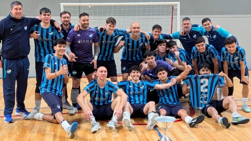 Banco Nación se coronó en el Nacional Amateur de futsal.