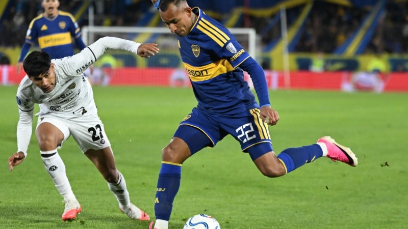 Sebastián Villa, una de las cartas ofensivas de Boca.