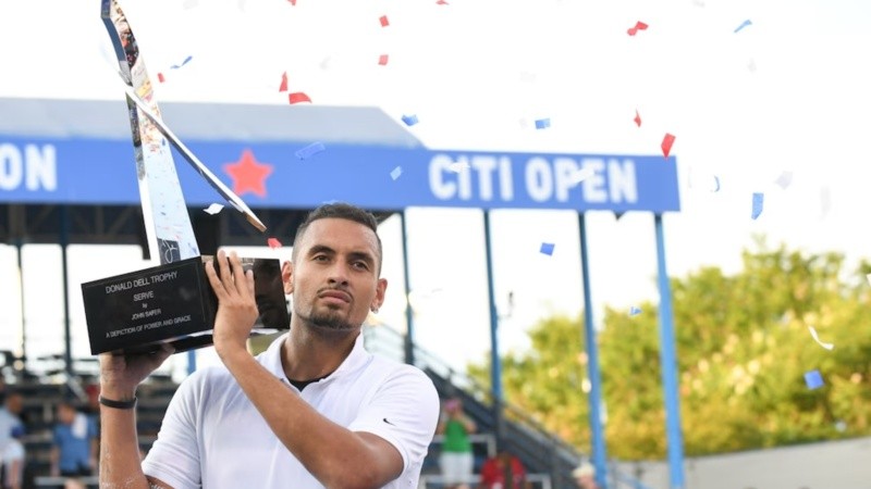 Kyrgios ganó siete títulos en su carrera: el último fue en Washington en 2022. (Foto: Kyle Gustafson/ZUMA Wire/dpa)&nbsp;