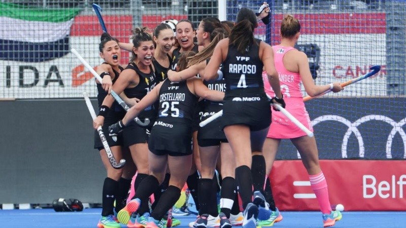 Las Leonas están entre las ocho mejores del Mundial.