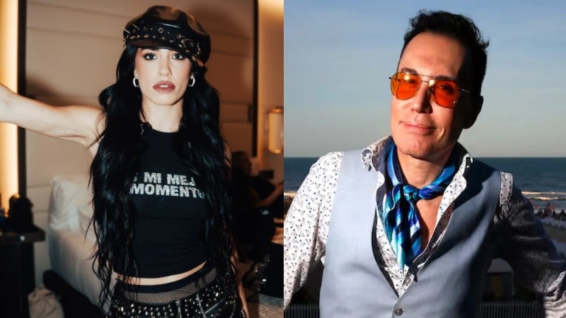 Lali Espósito y Marcelo Polino.