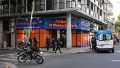 La farmacia donde se perpetró el femicidio.