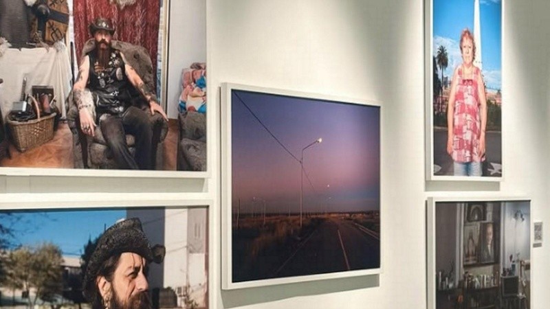 Una imagen de la inauguración del 78º Salón Nacional de Rosario (Instagram)