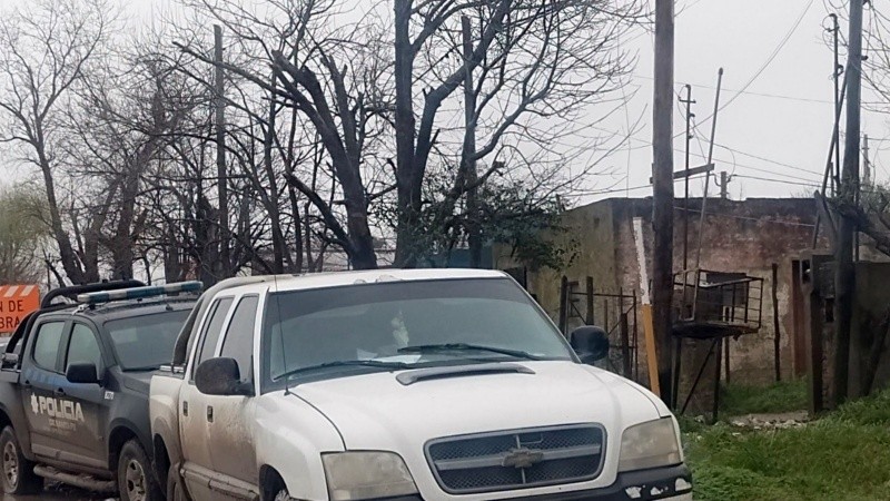 El presunto filicidio sacudió la localidad del centro-norte de Santa Fe. Foto: FM 100 de San Justo.
