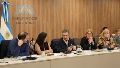 El ministro en la exposición en la Cámara de Diputados de la Nación (Prensa Gobernación).