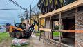 La construcción se estaba erigiendo en el barrio La Carne