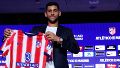 Cuti Romero fue presentado en el Atlético Madrid.
