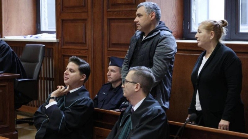 Volodymyr Zhuravlev, en Polonia, aliado de Ucrania, donde terminó liberado.