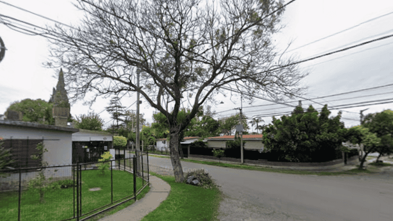La zona donde se produjo la entradera. (Captura StreetView)
