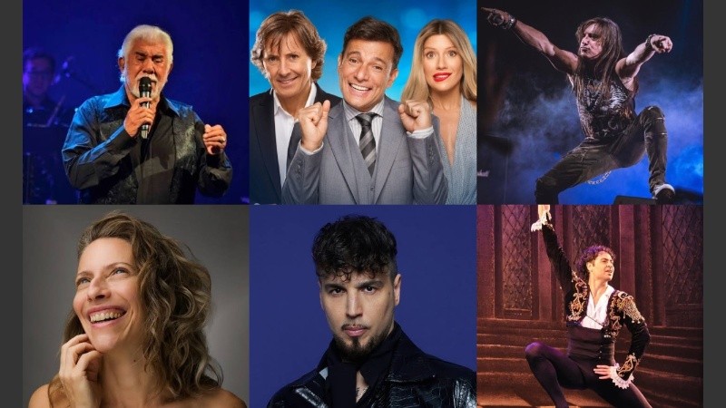 Música, teatro y grandes figuras forman parte de la nutrida agenda de espectáculos que Rosario ofrece este fin de semana.