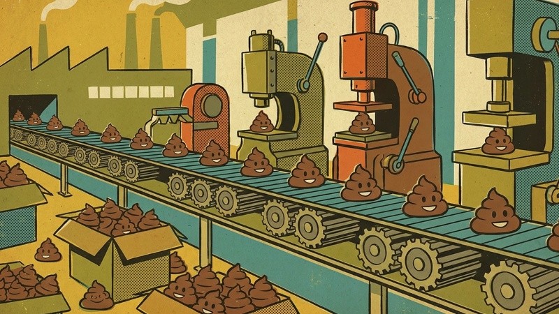 Millones de sistemas produciendo contenido barato