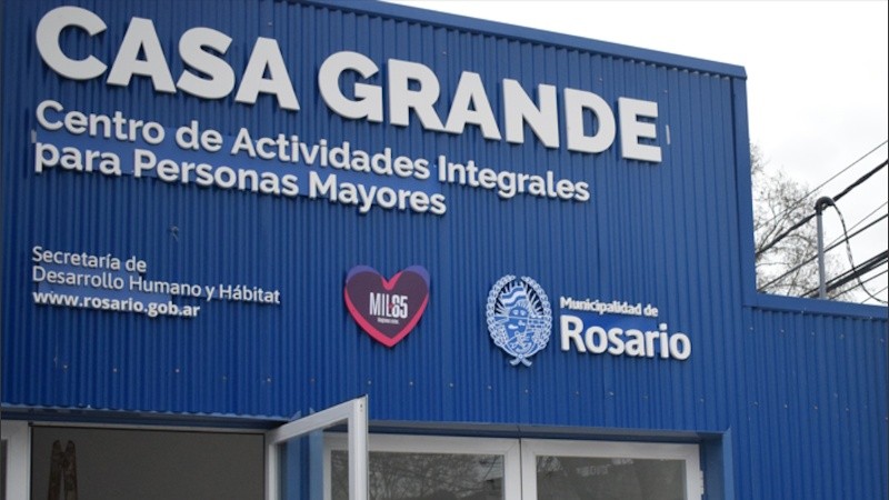 Casa Grande, el hogar transitorio para adultos mayores ubicado en Mitre 3834, barrio Matheu.